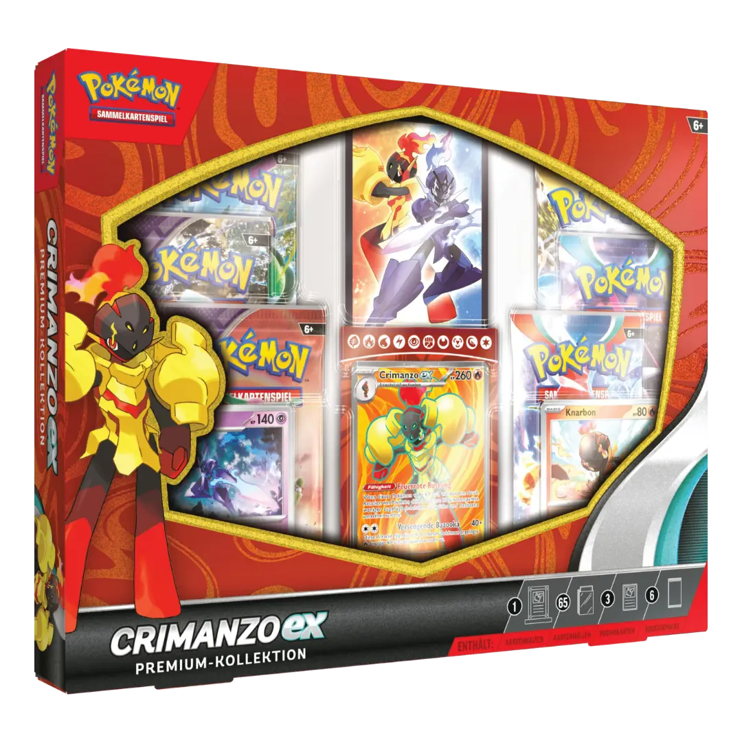 Pokémon TCG: Crimanzo ex - Premium Kollektion (DE)