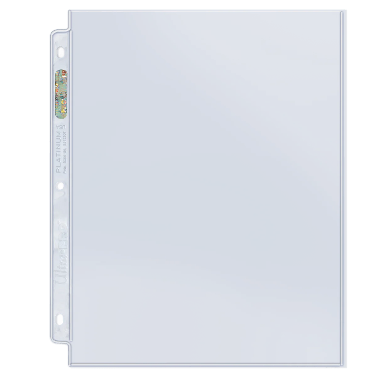 Ultra Pro - 1-Pocket Platinum Page with 8-1/2" X 11" Pocket