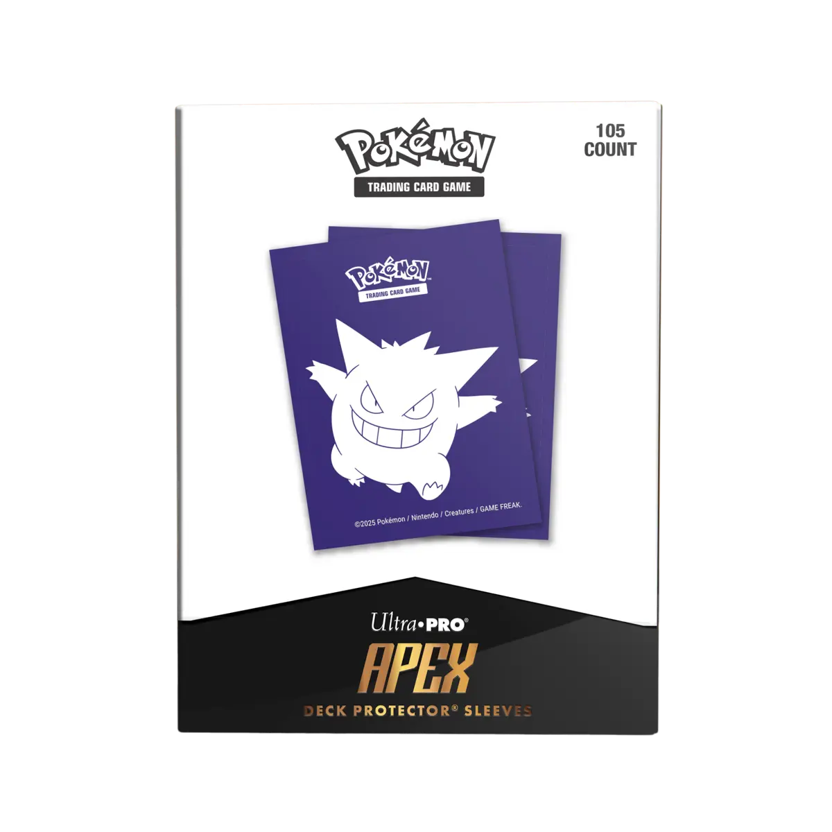 Ultra Pro - Gengar Elite 105ct Apex Deck Protector Sleeves