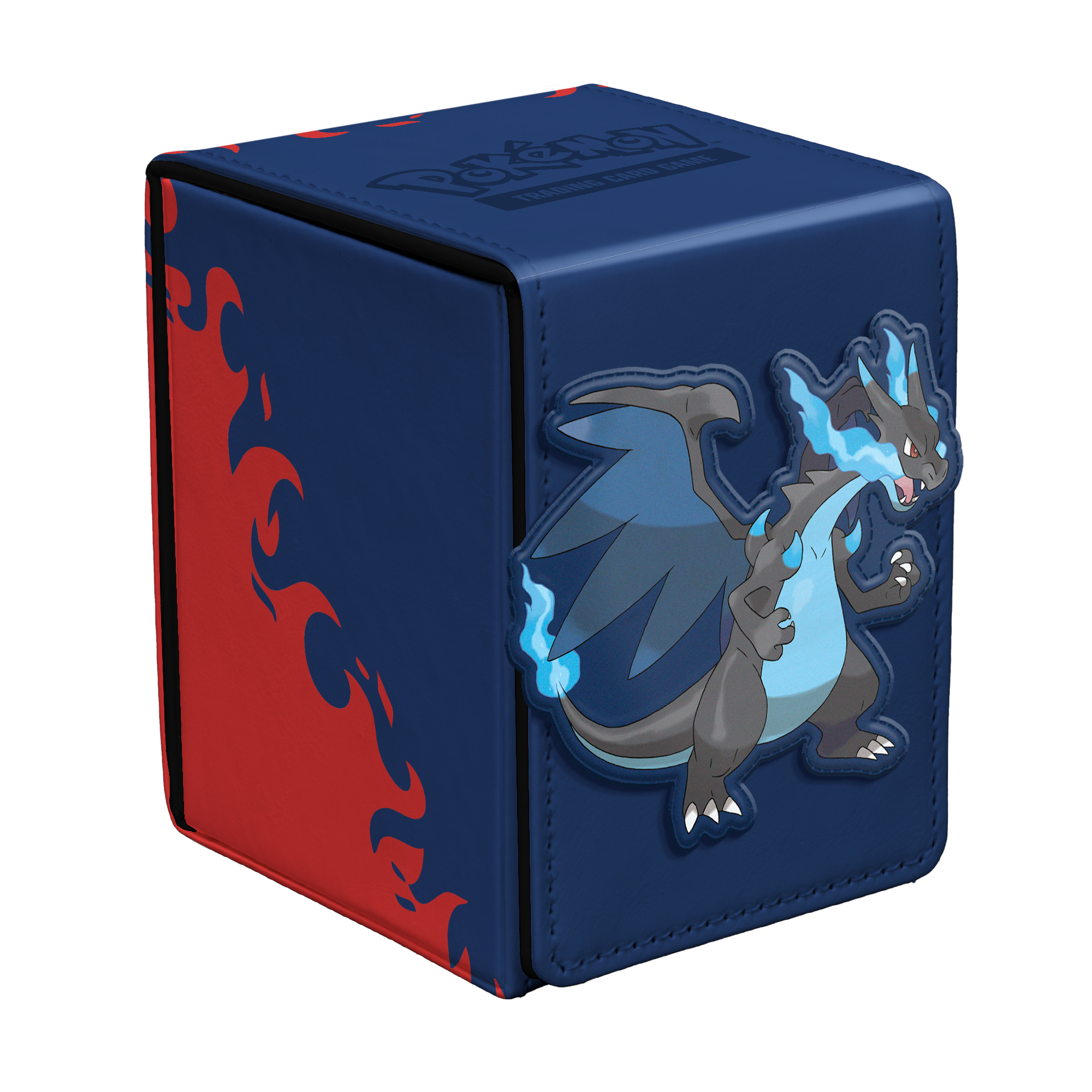 Ultra Pro: Mega Charizard X - Alcove® Flip Deck Box® für Pokémon TCG