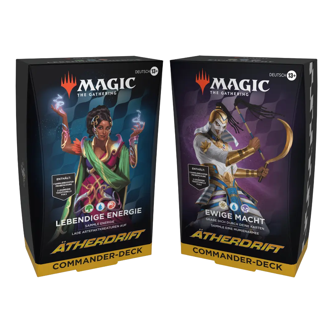 Magic: The Gathering - Ätherdrift Commander Deck 2er Bundle (DE)