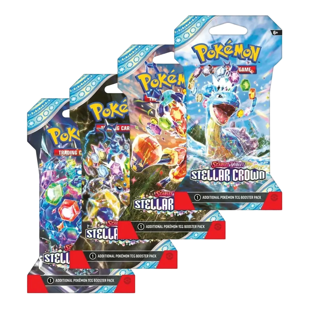 Pokémon TCG: Stellar Crown (SV07) - Sleeved Booster (EN)