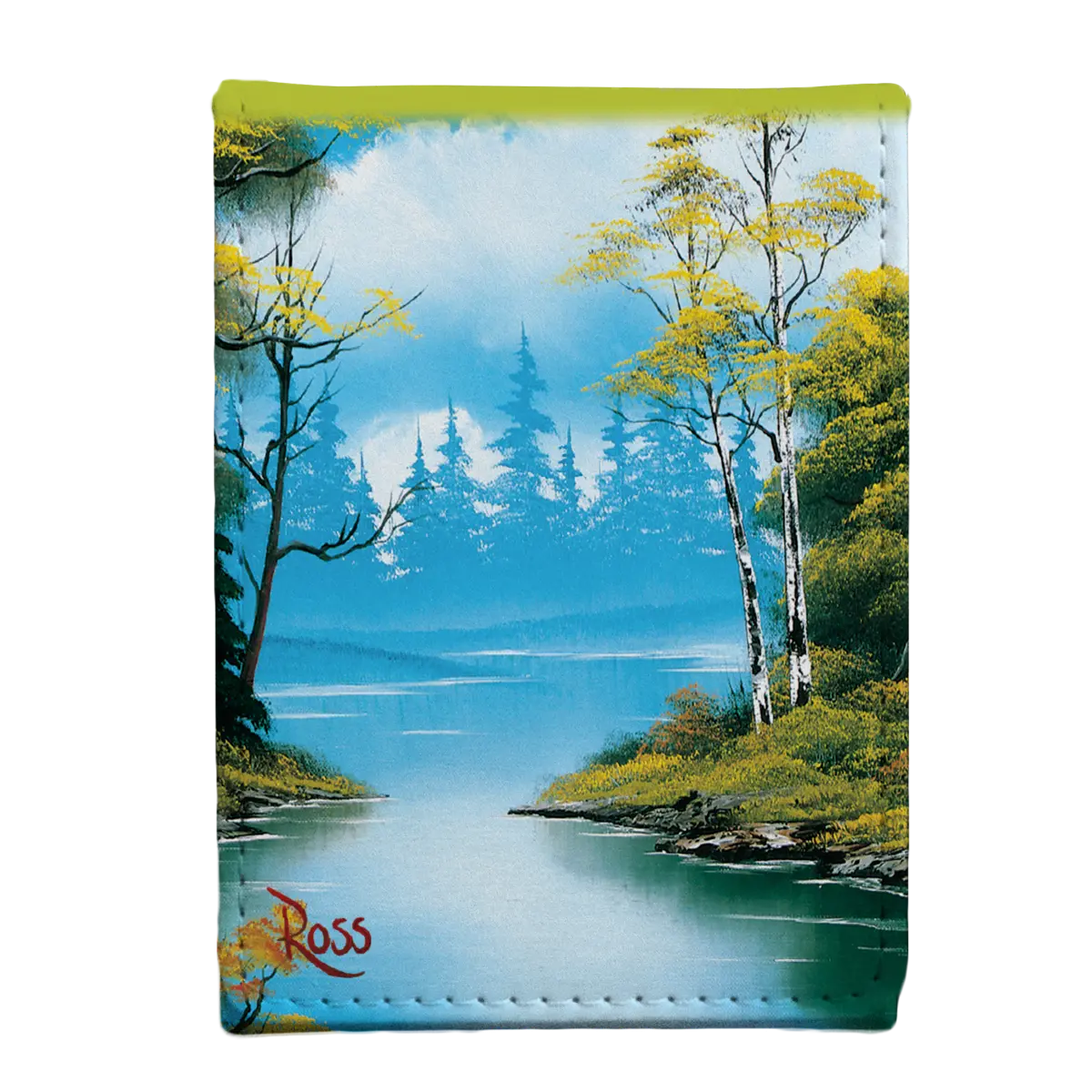 Ultra Pro - Bob Ross Lakeside Path Alcove Flip Deck Box