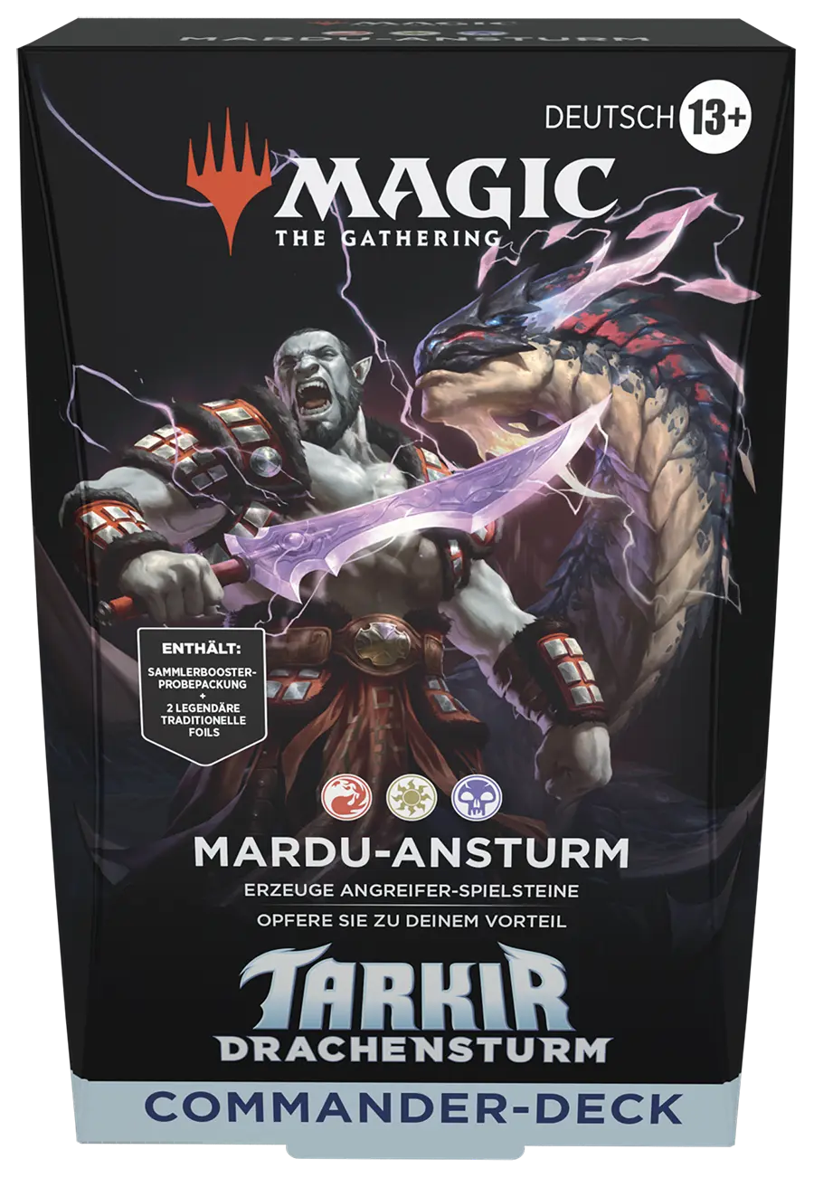 Magic: The Gathering - Tarkir: Drachensturm Commander Decks (5 Stk.) (DE)