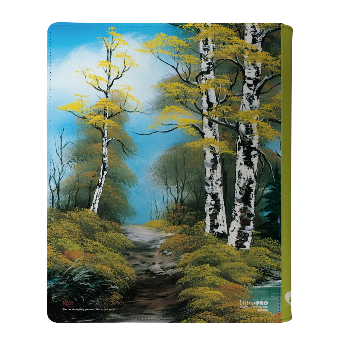 Ultra Pro - Bob Ross Lakeside Path 9-Pocket Zippered PRO-Binder