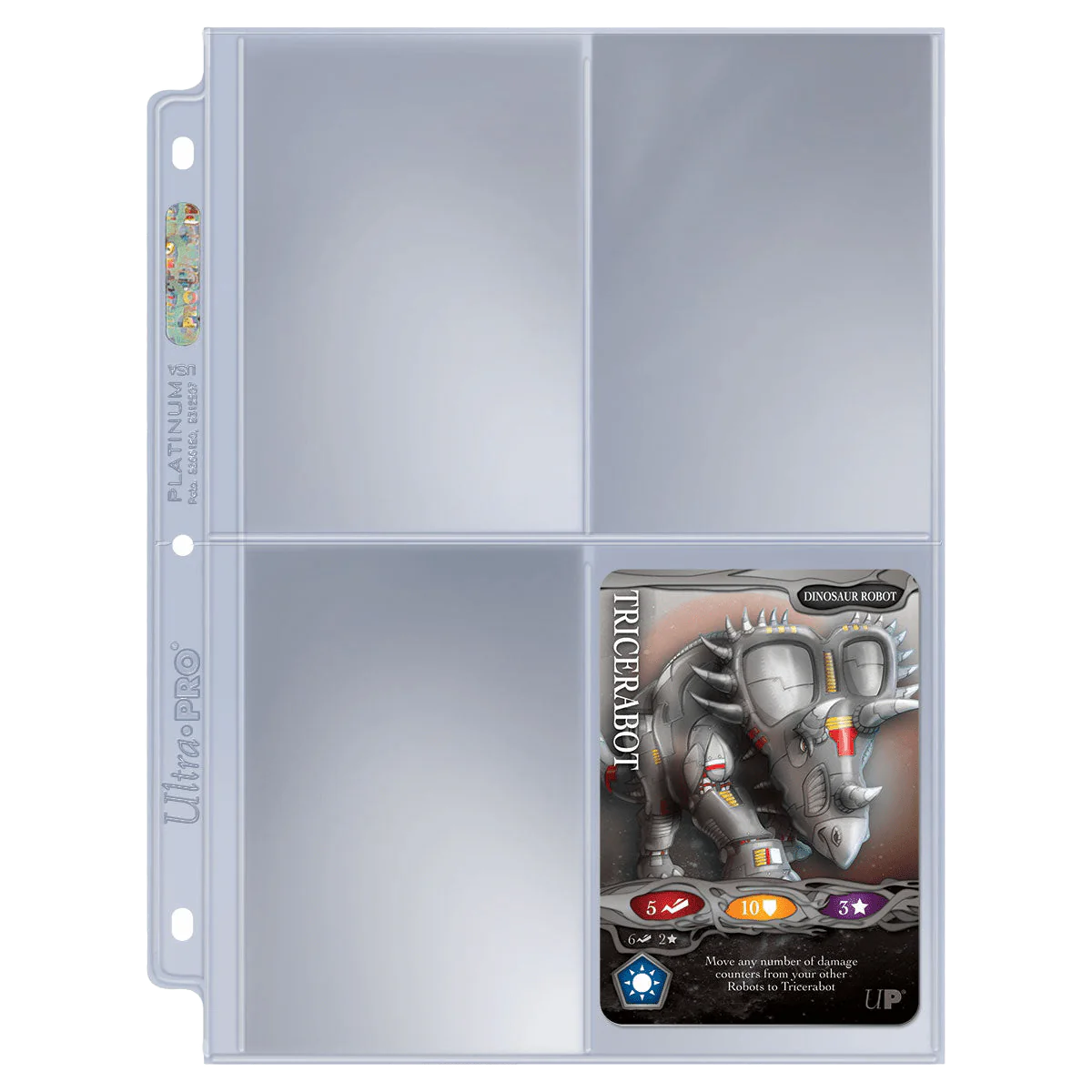 Ultra Pro - Ultra PRO Platinum Series 4-Pocket Pages (25 count retail pack)