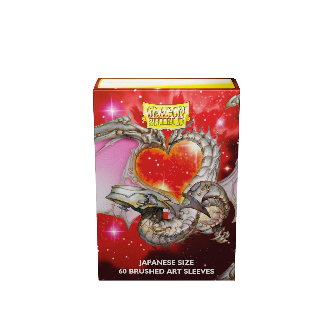 Dragon Shield - Brushed Art Sleeves Japanese Size Stil: Valentine Dragon 2022