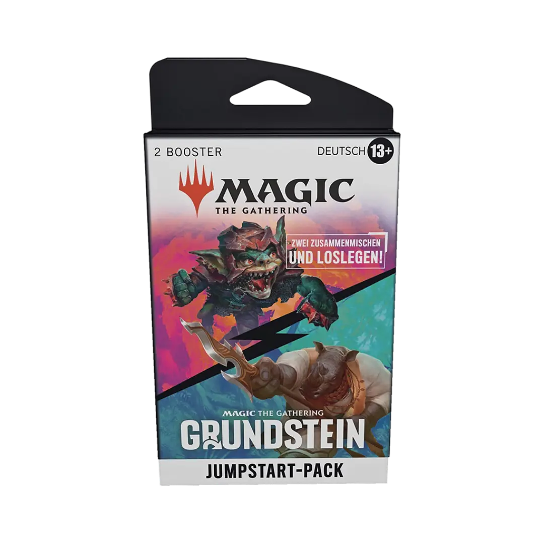 Magic: The Gathering Grundstein Jumpstart-Booster-2er-Pack (DE)