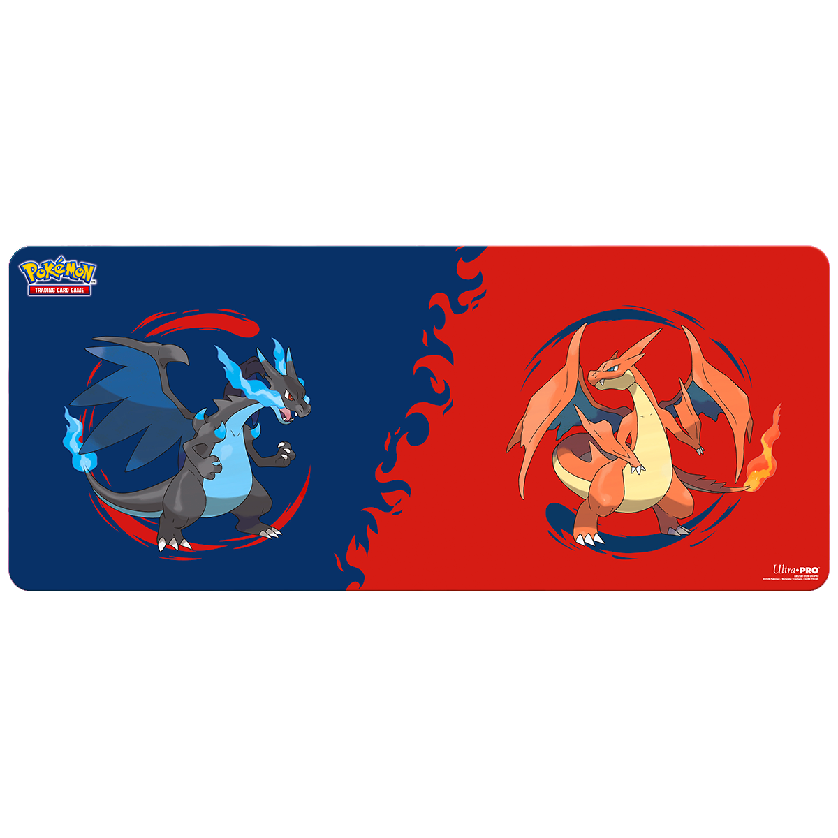 Ultra Pro: Mega Charizard X and Mega Charizard Y - 6ft  Table Playmat für Pokémon TCG