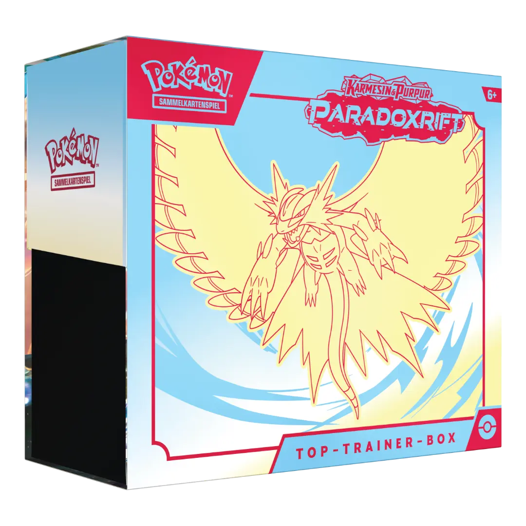 Pokémon TCG: Paradoxrift (SV04) - Top Trainer Box Donnersichel (DE)