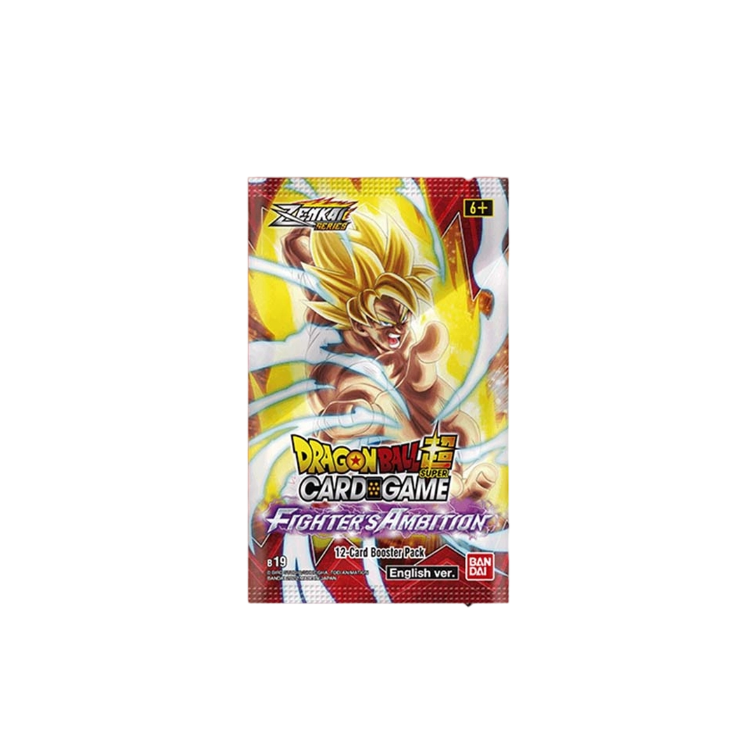 Dragon Ball Super - Fighters Ambition B19 Einzelbooster (EN)