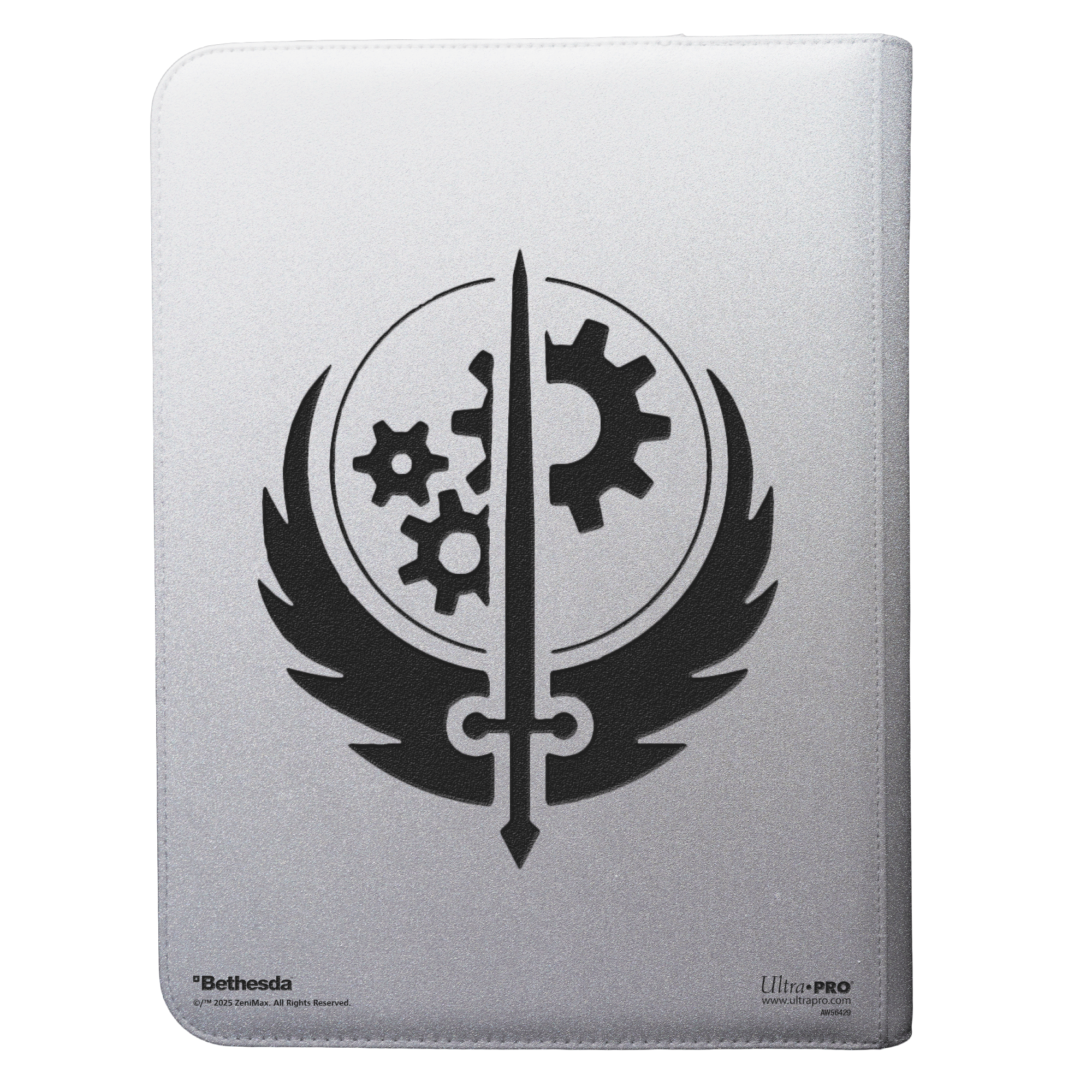 Ultra Pro - Brotherhood of Steel 9-Pocket Zippered PRO Binder for Bethesda - Fallout