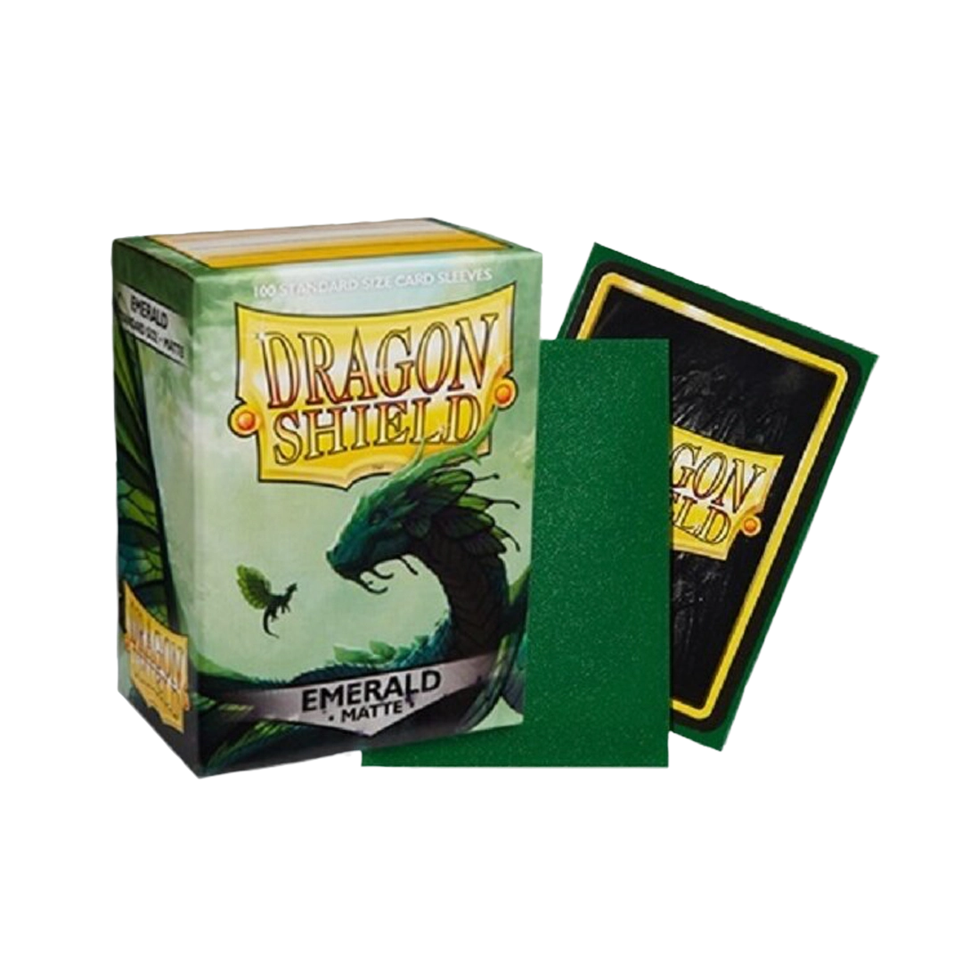 SLEEVES Dragon Shield MATTE : emerald