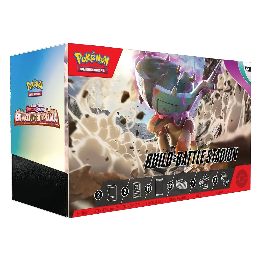 Pokémon TCG: Entwicklungen in Paldea (SV2) - Stadion Box (DE)