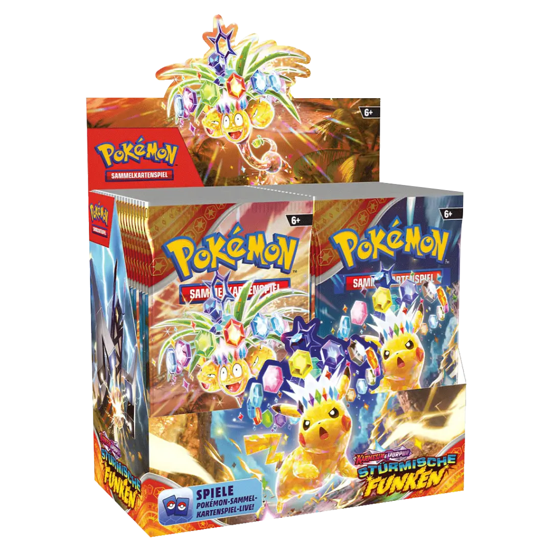 Pokémon TCG: Stürmische Funken (KP08) - 36er Display (DE)