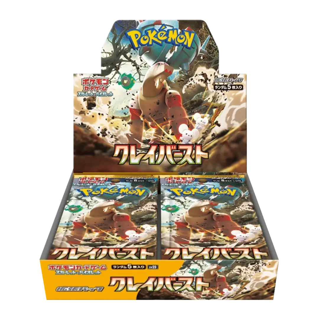 Pokémon TCG: Clay Burst (SV2D) - Display (JP)