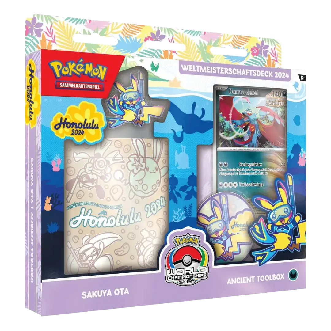 Pokémon TCG: Weltmeisterschaftsdeck 2024 - Display (8 Stück) (DE)