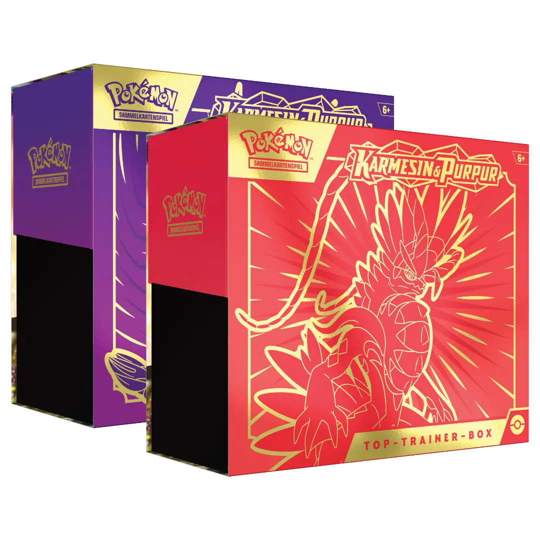 Pokémon TCG: Karmesin & Purpur (KP01) - Top Trainer Box (DE)