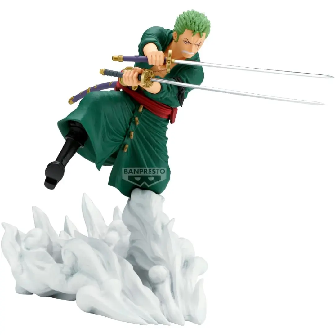 Banpresto: One Piece - Roronoa Zoro Figur Senkozekkei Egghead Version (15cm)