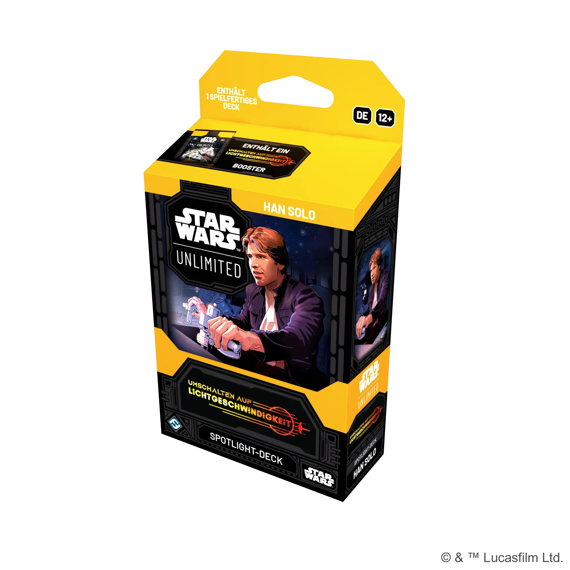 Star Wars Unlimited: Umschalten auf Lichtgeschwindigkeit - Spotlight Deck Display (6 Decks) (DE)