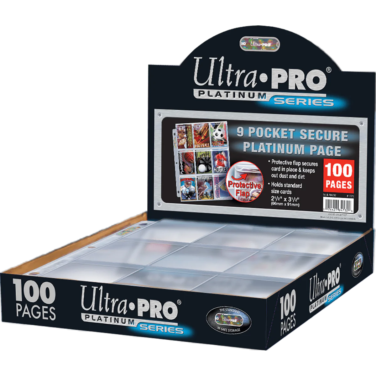 Ultra Pro - 9-Pocket Secure Page for Standard Cards