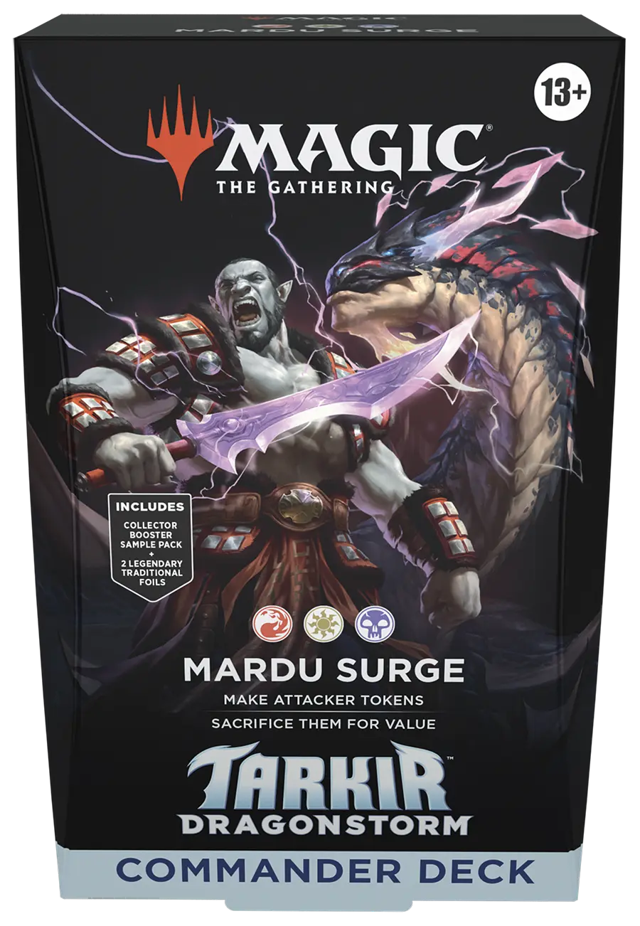 Magic: The Gathering - Tarkir: Dragonstorm Commander Decks (5 Stk.) (EN)