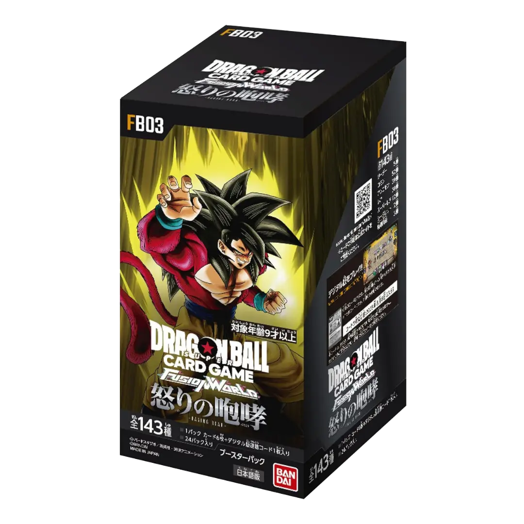 Dragon Ball SCG: Fusion World - Raging Roar (FB03) - Display (JP) ​​​​​​​