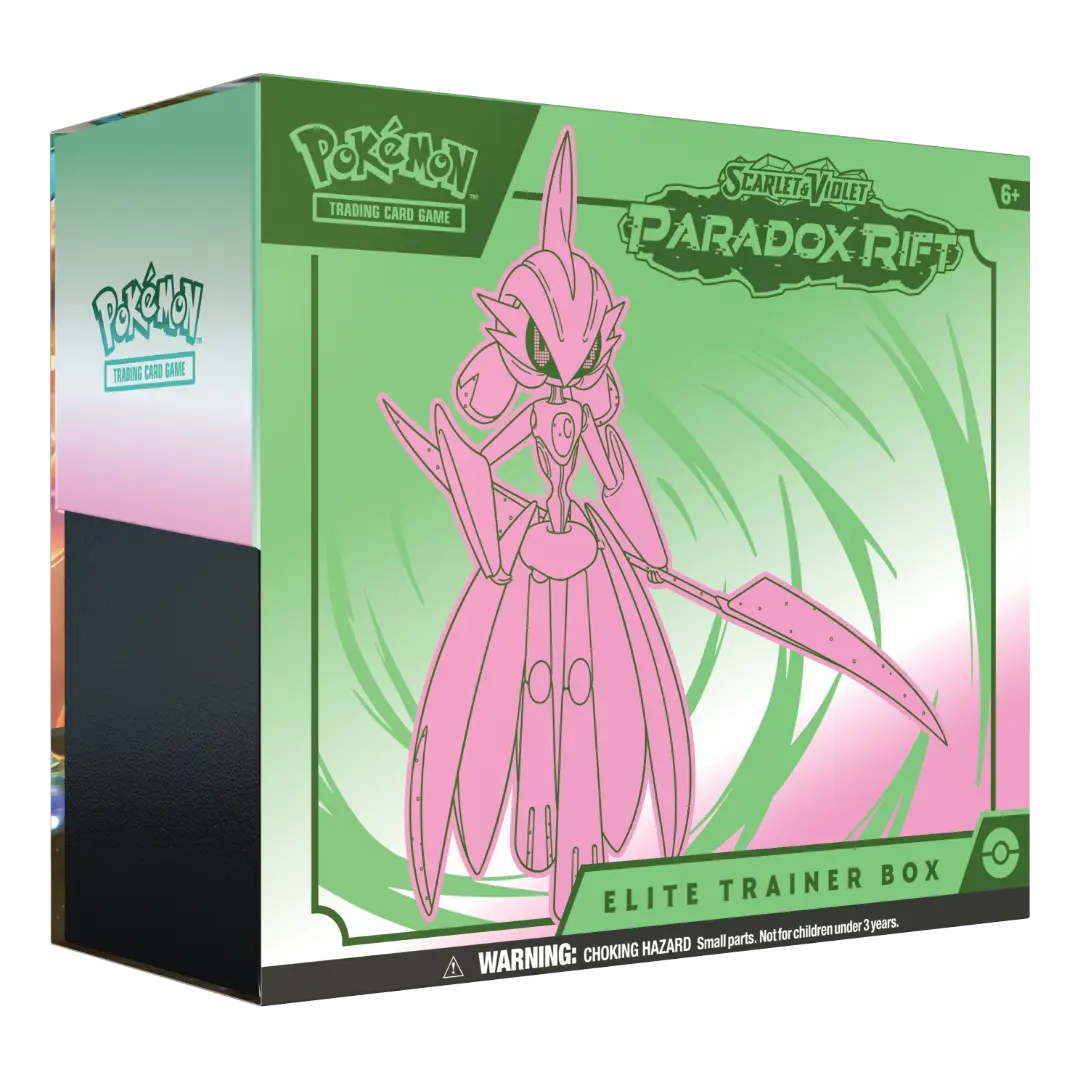 Pokémon TCG: Paradox Rift (SV04) - Elite Trainer Box Iron Valiant (EN)