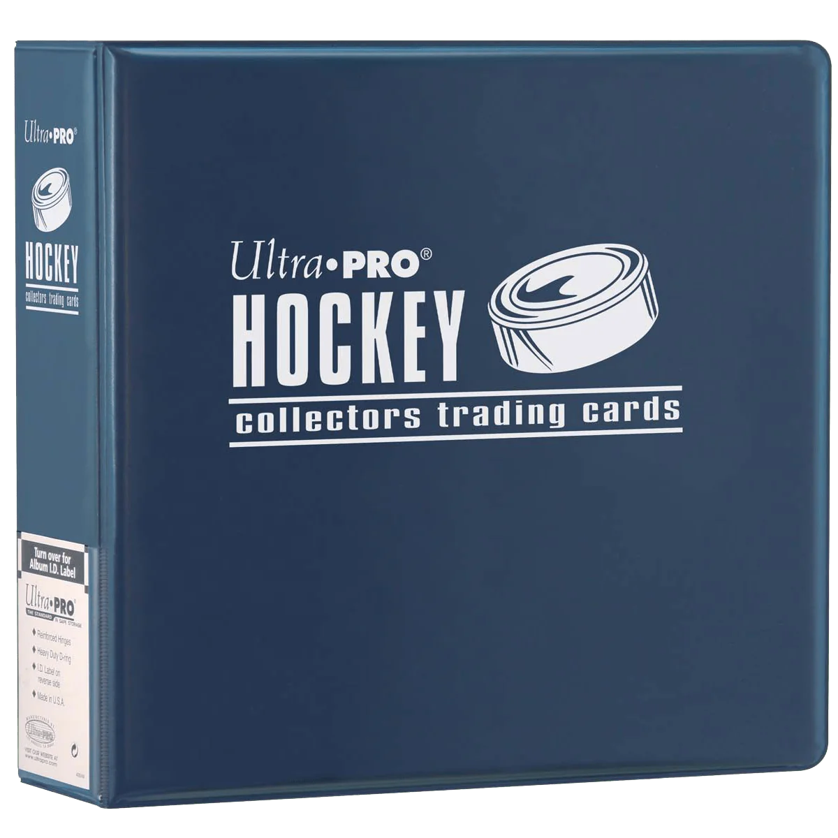 Ultra Pro - 3-Inch Hockey Trading Card Album Blue