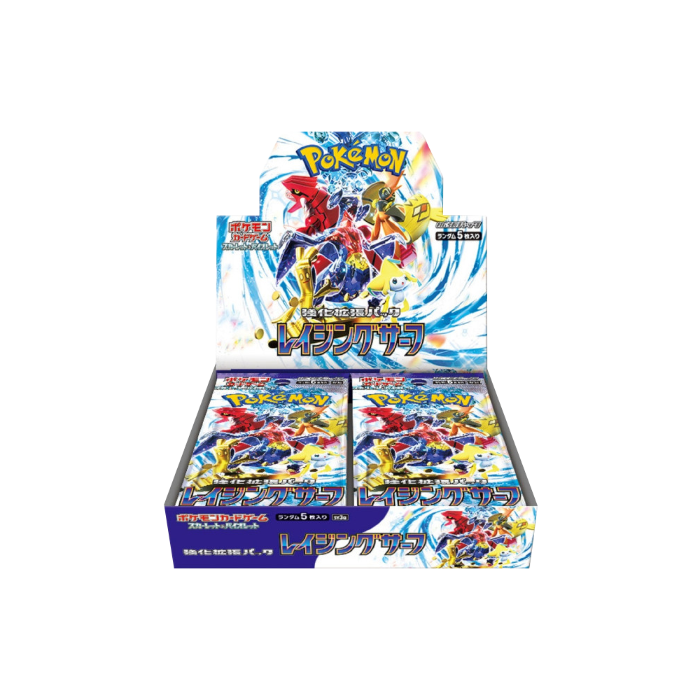 Pokémon TCG: Raging Surf (SV3a) - Display (JP)