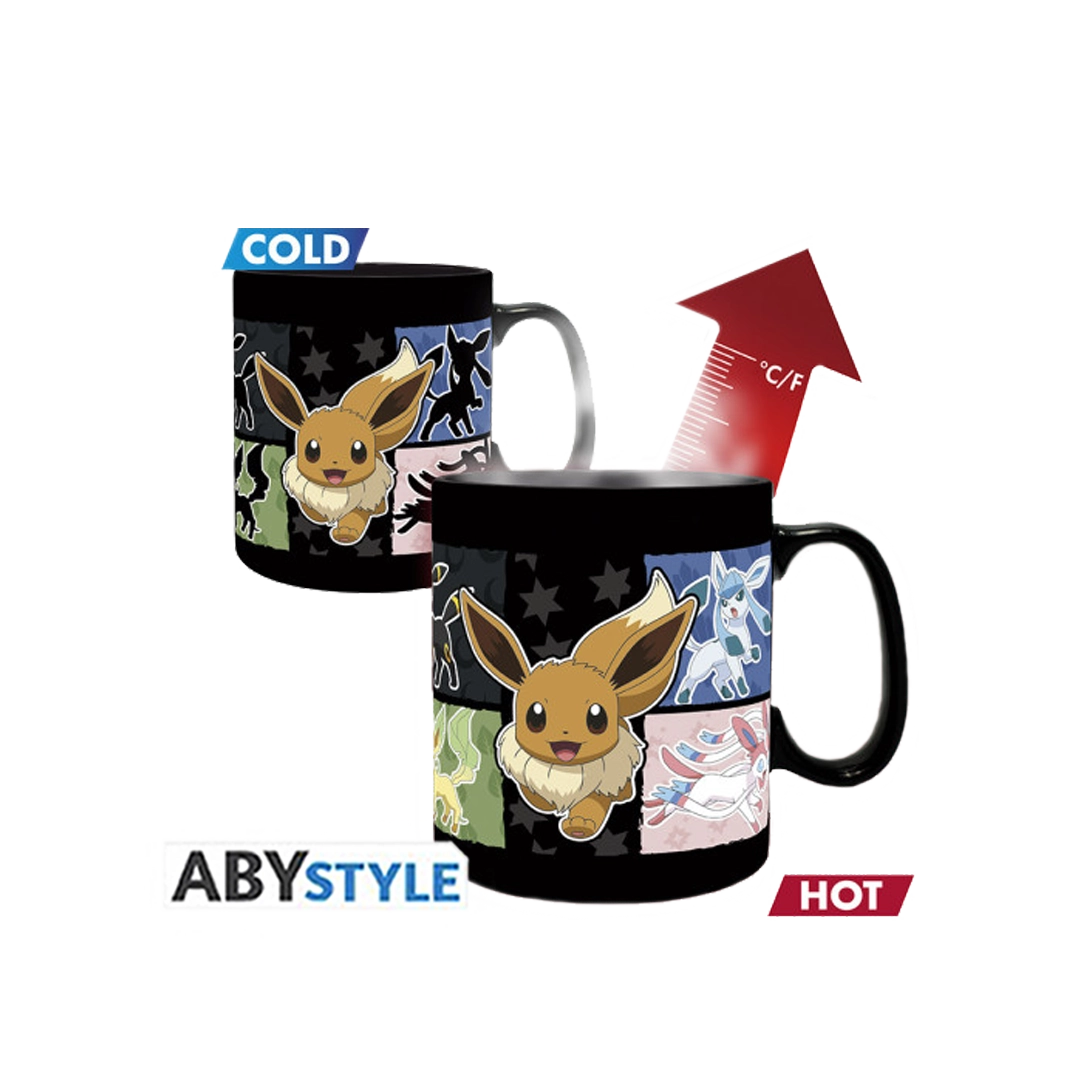 Pokémon Mug Heat Change (460ml) Stil: Eevee