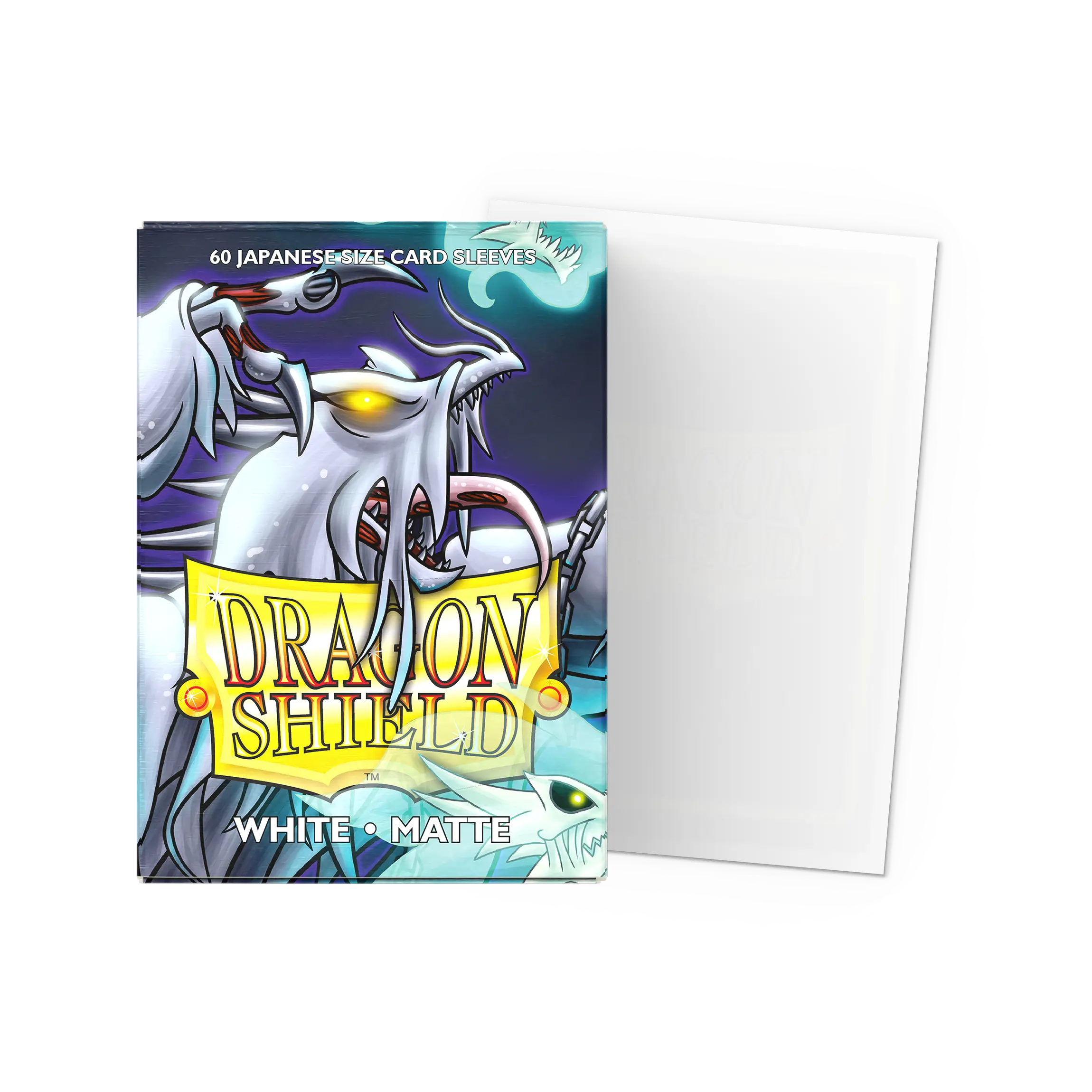 Dragon Shield - Matte Sleeves Japanese Size Stil: White