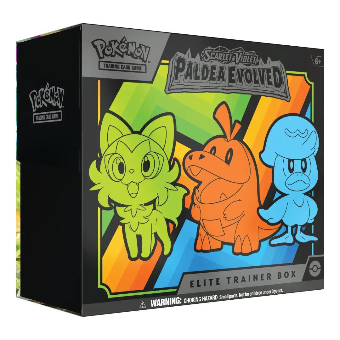 Pokémon TCG: Paldea Evolved (SV2) - Elite Trainer Box Einzeln (EN)