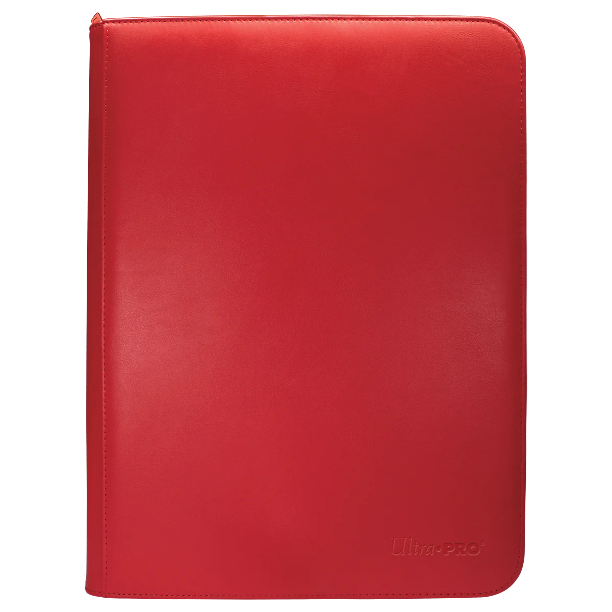 Ultra Pro - Vivid 9-Pocket Zippered PRO-Binder: Red