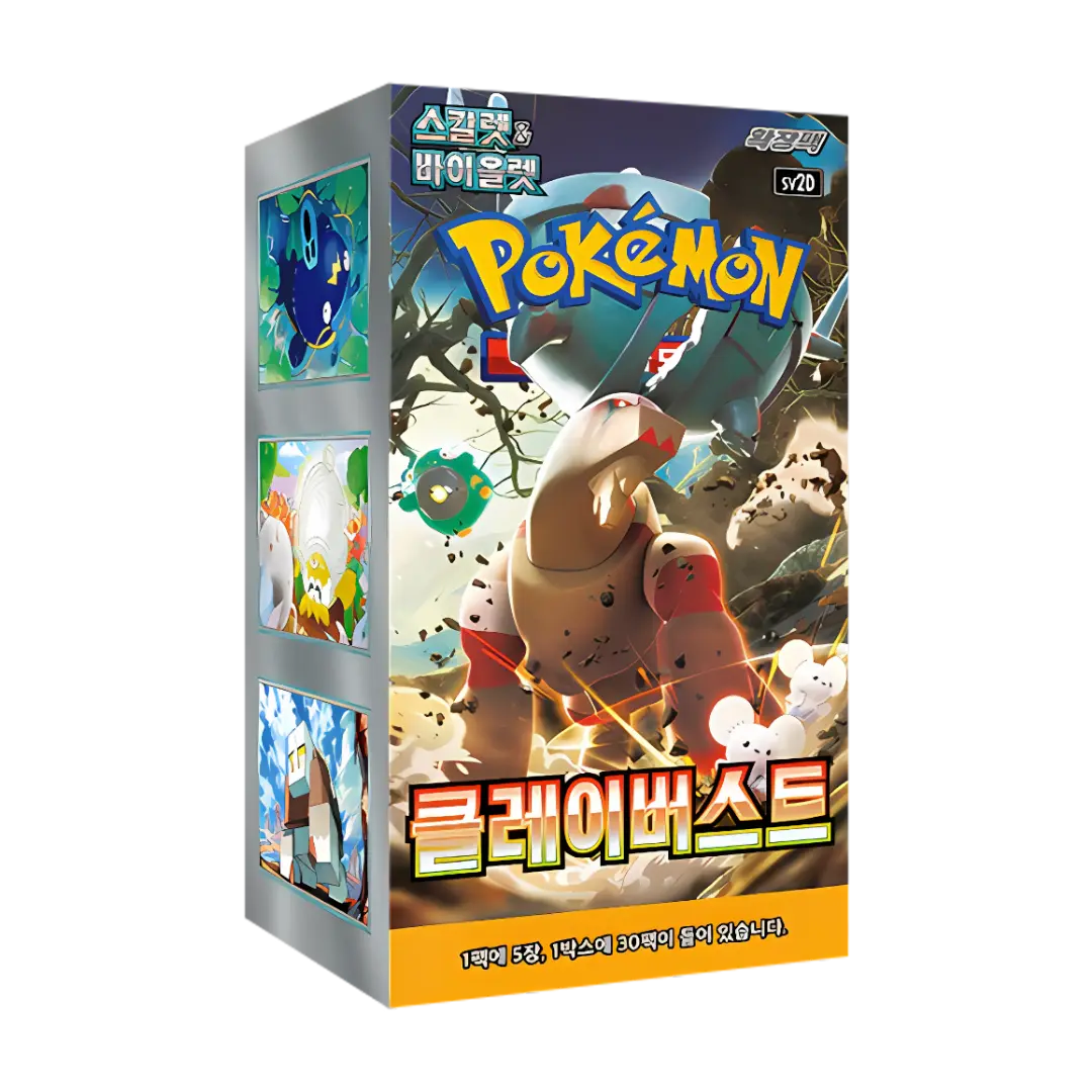 Pokémon TCG: Clay Burst - Display (KOR)