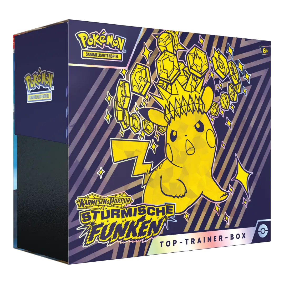 Pokémon TCG: Stürmische Funken (KP08) - Top Trainer Box (DE)