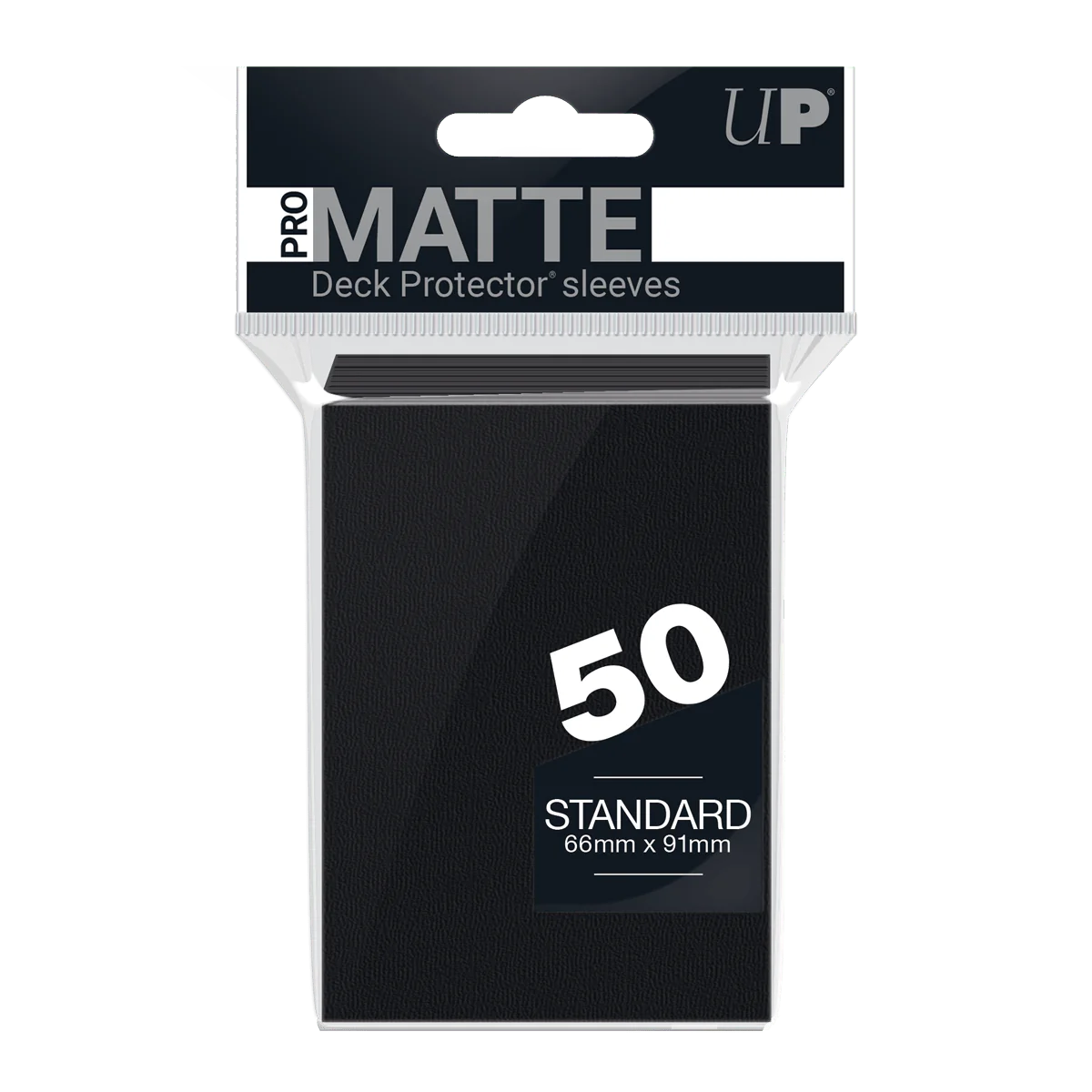 Ultra Pro - PRO-Matte 50ct Standard Deck Protector® sleeves: Black