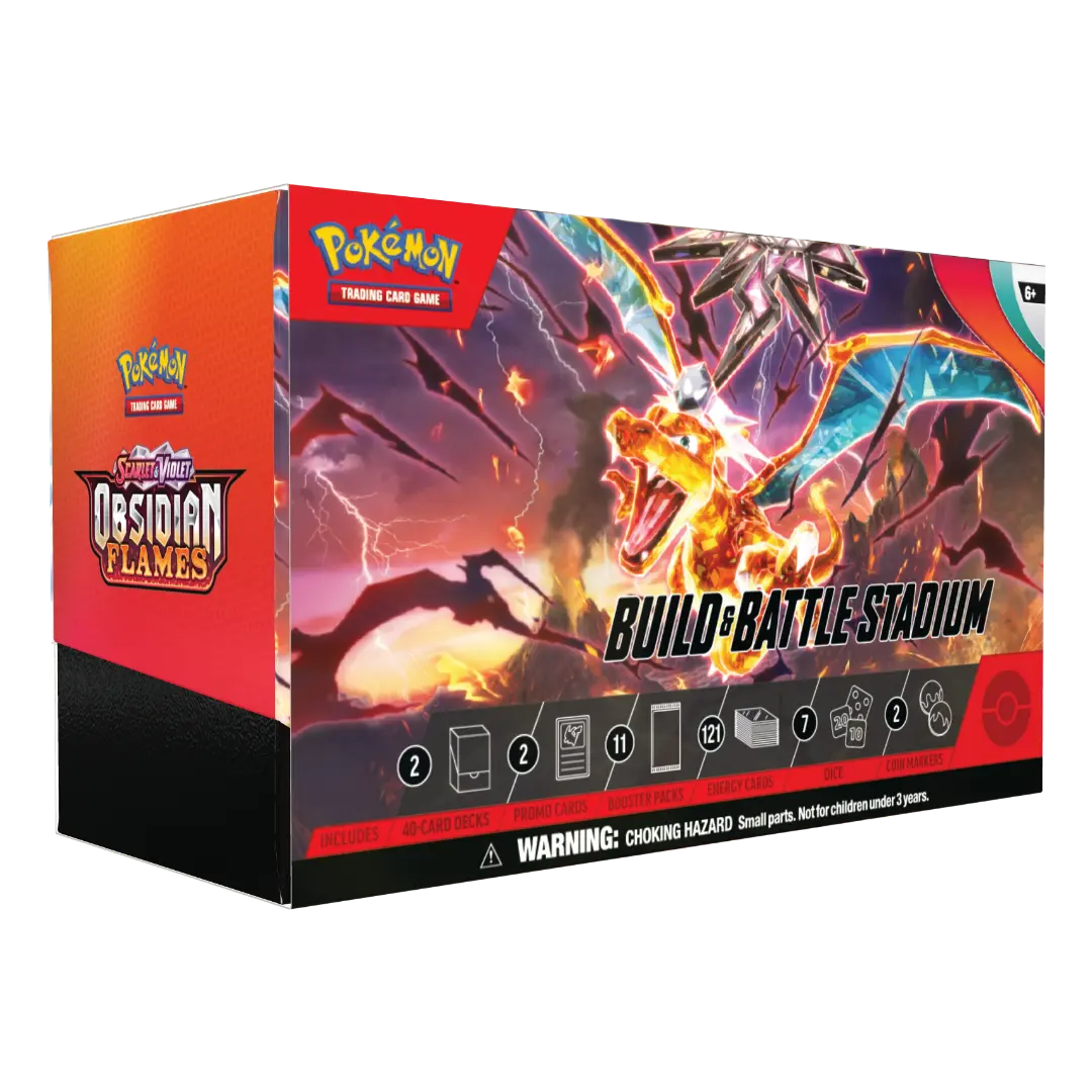 Pokémon TCG: Obsidian Flames (SV03) - Stadium Box (EN)